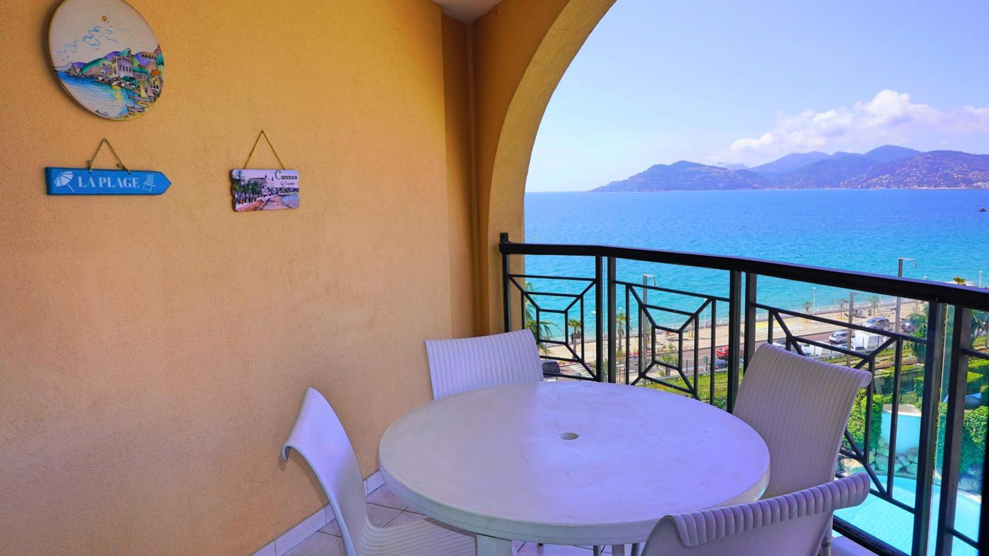 607, Vue Mer, 4 Personnes By Palmazur Apartamento